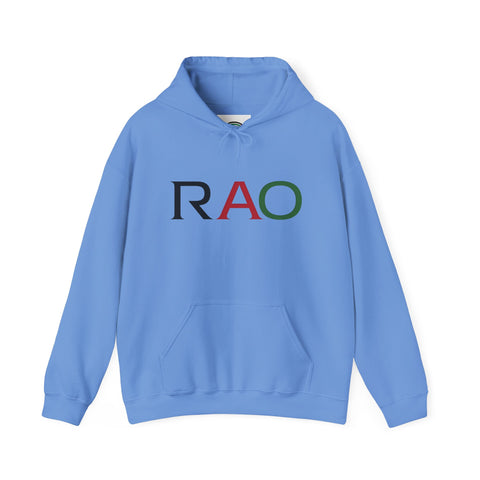 Minimalist RAO Unisex Hooded Sweatshirt - Casual Comfort for Every Occasion