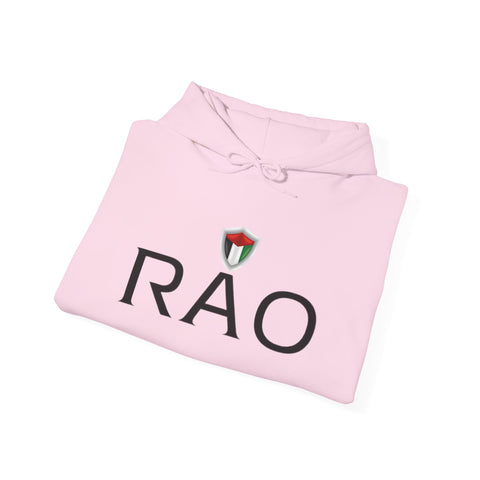 Stylish Unisex Hoodie with RAO Logo, Cozy Casual Wear, Gift for Him/Her, Perfect for Every Season, Ideal for Lounging or Outings
