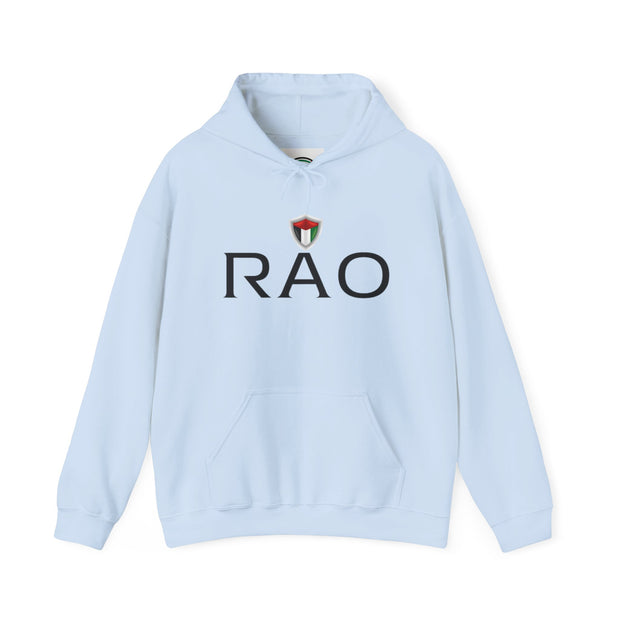 Stylish Unisex Hoodie with RAO Logo, Cozy Casual Wear, Gift for Him/Her, Perfect for Every Season, Ideal for Lounging or Outings