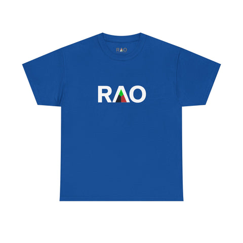 Stylish Unisex Heavy Cotton Tee with RAO Design, Casual Wear, Graphic Tee, Gift for Him/Her, Everyday Comfort, Fashion Statement