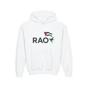 Palestinian Pride Youth Hoodie, Statement Sweatshirt, Gift for Activists, Casual Wear, Comfortable Streetwear, Cultural Expression