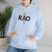 RAO Resistance Against Oppression Unisex Hoodie | Palestinian RAO & Kufya Map Graphic | Cultural Streetwear, Eco-Friendly, Comfortable Hoodie