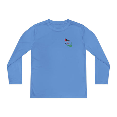 Youth Long Sleeve Competitor Tee - Sporty Youth Apparel, Perfect for Active Kids, School Events, Sports Day, Summer Camps