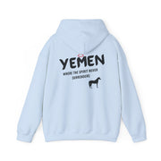RAO YEMEN Unique Unisex Hooded Sweatshirt | YEMEN Spirit Never Surrenders | Cozy Gift for Animal Lovers, Travel Enthusiasts, Everyday Wear, [...]