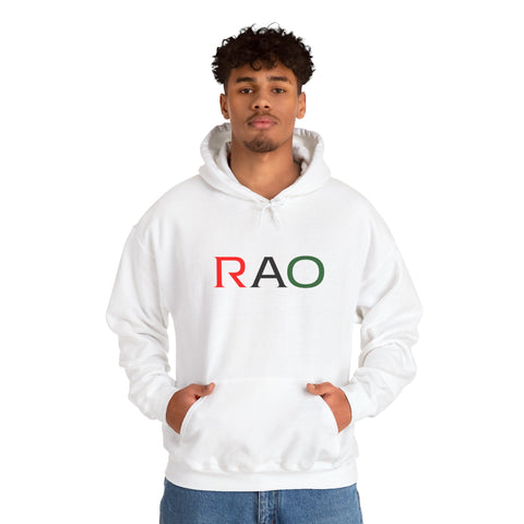 Minimalist RAO Unisex Hooded Sweatshirt - Casual Comfort for Every Occasion