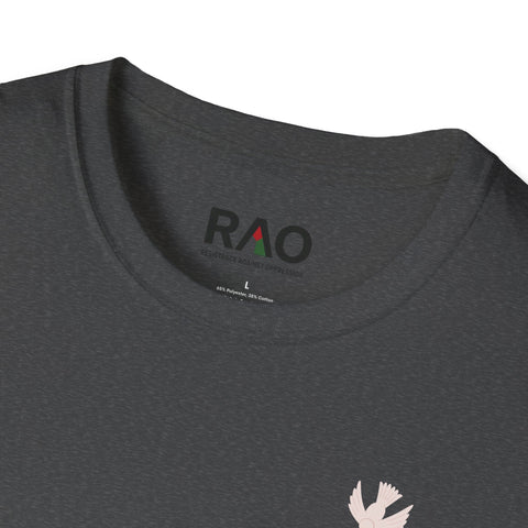 RAO Minimalist Unisex Softstyle T-Shirt | Perfect Everyday Wear, Casual Outing, Gift for Friends, Summer Essential, Eco-Friendly Fashion