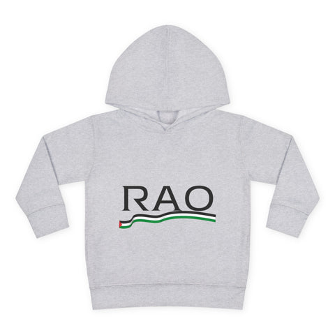 Cozy Toddler Pullover Hoodie with RAO Design, Childrens Clothing, Gift for Kids, Toddler Fashion, Warm Fleece Hoodie, Birthday Present