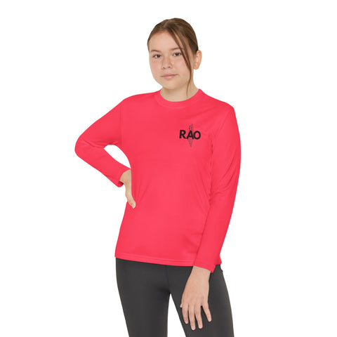 Youth Long Sleeve Athletic Tee | Cool Casual Wear, Sports Outfits, Activewear, Gift for Young Athletes, Everyday Style, Fitness Apparel