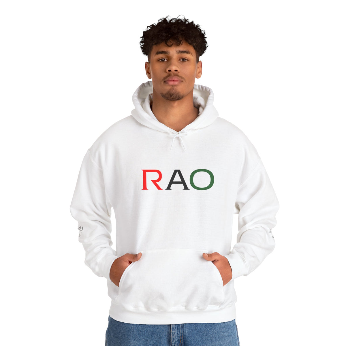 RAO Unisex Hoodie – Minimalist Logo Sweatshirt | Premium Streetwear Pullover