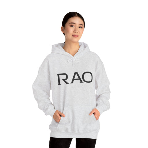 Minimalist RAO Hoodie - Cozy Unisex Sweatshirt for Casual Style, Gifts, Streetwear, Everyday Comfort, Trendy Apparel