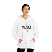 RAO Resistance Against Oppression Unisex Hoodie | Palestinian RAO & Kufya Map Graphic | Cultural Streetwear, Eco-Friendly, Comfortable Hoodie