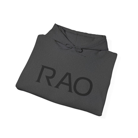 Minimalist RAO Hoodie - Cozy Unisex Sweatshirt for Casual Style, Gifts, Streetwear, Everyday Comfort, Trendy Apparel