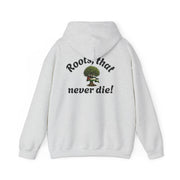 RAO Resistance Against Oppression Unisex Hoodie | Black RAO Letters with Palestinian Map & Flag Ribbon | Cultural Streetwear, Eco-Friendly Hoodie