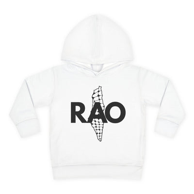 Cute Toddler Pullover Hoodie with RAO Design, Kids Fleece Hoodie, Toddler Clothing, Cozy Playwear, Gift for Children, Fun Casual Outfit