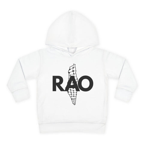 Cute Toddler Pullover Hoodie with RAO Design, Kids Fleece Hoodie, Toddler Clothing, Cozy Playwear, Gift for Children, Fun Casual Outfit