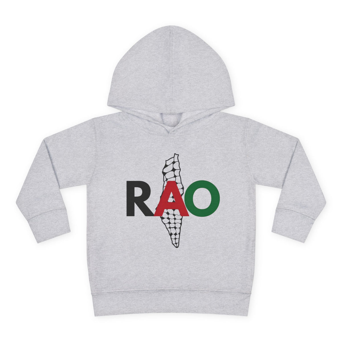 RAO Palestinian Toddler Hoodie – Palestine Heritage Kids Fleece Pullover