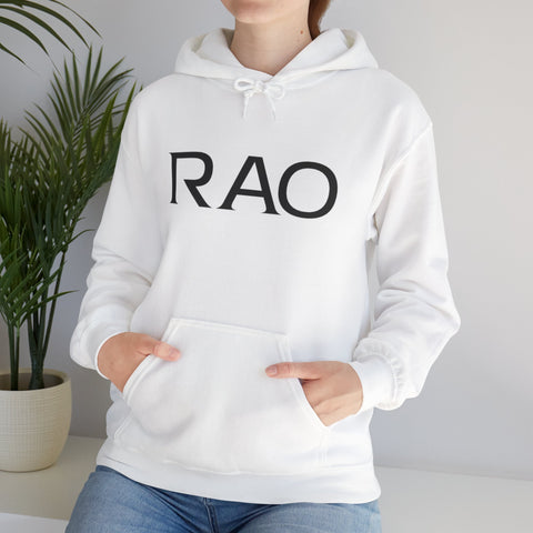 Minimalist RAO Hoodie - Cozy Unisex Sweatshirt for Casual Style, Gifts, Streetwear, Everyday Comfort, Trendy Apparel