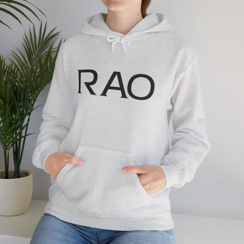 Minimalist RAO Hoodie - Cozy Unisex Sweatshirt for Casual Style, Gifts, Streetwear, Everyday Comfort, Trendy Apparel