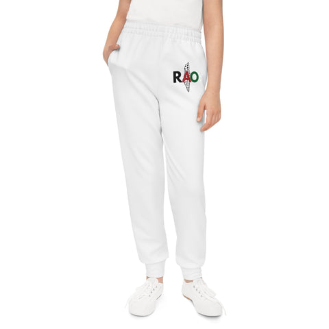 Youth Joggers with RAO Design | Trendy Sweatpants for Kids, Comfortable Activewear, Perfect for Playdates, School, Sports, Gifts