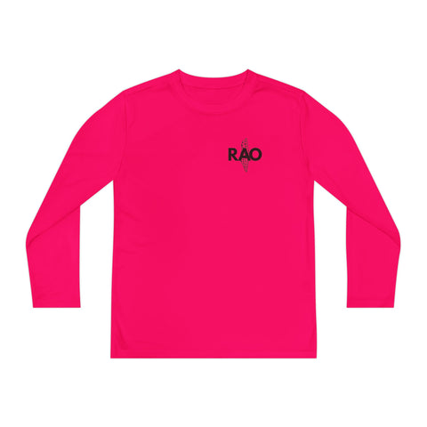 Youth Long Sleeve Athletic Tee | Cool Casual Wear, Sports Outfits, Activewear, Gift for Young Athletes, Everyday Style, Fitness Apparel