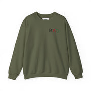 Stylish Unisex Crewneck Sweatshirt with 'RAO' Design, Cozy Casual Wear, Perfect for Everyday, Gifts, Holidays