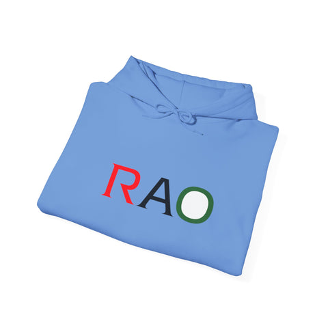 Minimalist RAO Unisex Hooded Sweatshirt - Casual Comfort for Every Occasion