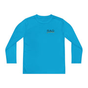Youth Long Sleeve Performance Tee for Active Kids, Sports Shirt, Outdoor Play, Gym Wear, Comfortable Layering