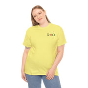 Unisex Cotton Tee - Minimalist RAO Design, Casual Wear, Gift for Him/Her, Birthday, Everyday Fashion, Graphic Tee