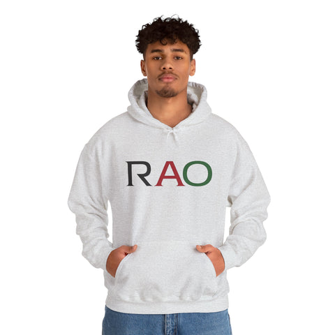 Minimalist RAO Unisex Hooded Sweatshirt - Casual Comfort for Every Occasion
