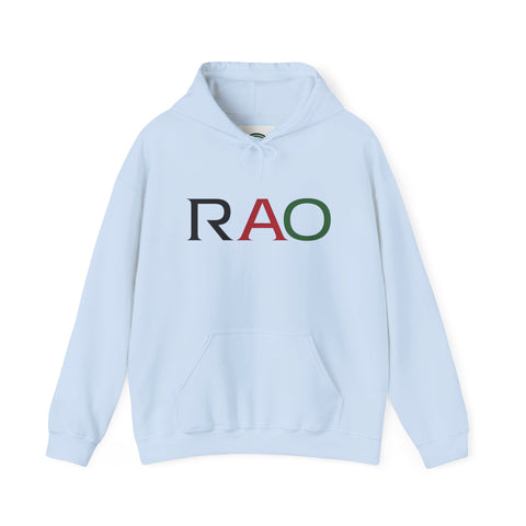 Minimalist RAO Unisex Hooded Sweatshirt - Casual Comfort for Every Occasion