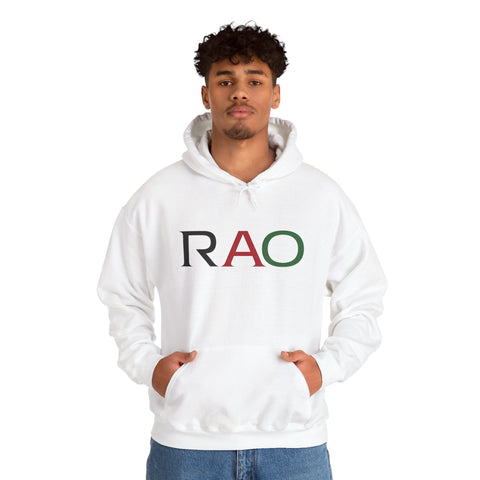 Minimalist RAO Unisex Hooded Sweatshirt - Casual Comfort for Every Occasion
