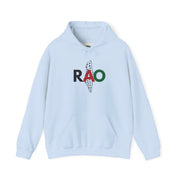 RAO Resistance Against Oppression Unisex Hoodie | Palestinian RAO & Kufya Map Graphic | Cultural Streetwear, Eco-Friendly, Comfortable Hoodie