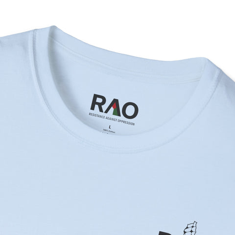Unisex Softstyle T-Shirt with RAO Design, Casual Tee, Gift for Him/Her, Summer Wear, Everyday Essentials, Comfortable Fashion