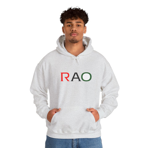 Minimalist RAO Unisex Hooded Sweatshirt - Casual Comfort for Every Occasion