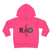 Toddler Fleece Hoodie with RAO Design, Cozy Pullover for Kids, Perfect for Playtime, Gifts, Celebrations, Everyday Wear