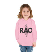 Cute Toddler Pullover Hoodie with RAO Design, Kids Fleece Hoodie, Toddler Clothing, Cozy Playwear, Gift for Children, Fun Casual Outfit