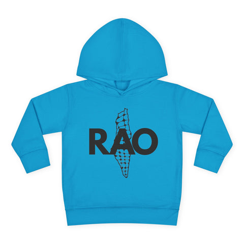 Cute Toddler Pullover Hoodie with RAO Design, Kids Fleece Hoodie, Toddler Clothing, Cozy Playwear, Gift for Children, Fun Casual Outfit