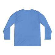 Youth Long Sleeve Performance Tee for Active Kids, Sports Shirt, Outdoor Play, Gym Wear, Comfortable Layering