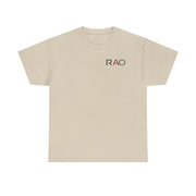 Unisex Cotton Tee - Minimalist RAO Design, Casual Wear, Gift for Him/Her, Birthday, Everyday Fashion, Graphic Tee