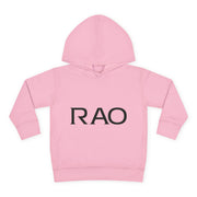 Stylish Toddler Pullover Fleece Hoodie with RAO Design, Cozy Kids Hoodie, Unique Gift for Toddlers, Baby Shower Present, Everyday Wear
