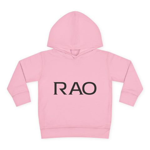 Stylish Toddler Pullover Fleece Hoodie with RAO Design, Cozy Kids Hoodie, Unique Gift for Toddlers, Baby Shower Present, Everyday Wear