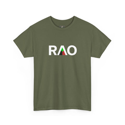 Stylish Unisex Heavy Cotton Tee with RAO Design, Casual Wear, Graphic Tee, Gift for Him/Her, Everyday Comfort, Fashion Statement