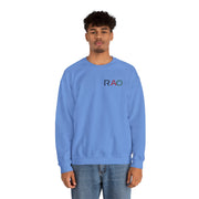 Stylish Unisex Crewneck Sweatshirt with 'RAO' Design, Cozy Casual Wear, Perfect for Everyday, Gifts, Holidays