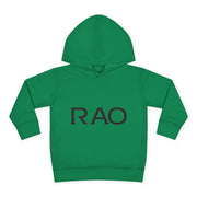 Stylish Toddler Pullover Fleece Hoodie with RAO Design, Cozy Kids Hoodie, Unique Gift for Toddlers, Baby Shower Present, Everyday Wear