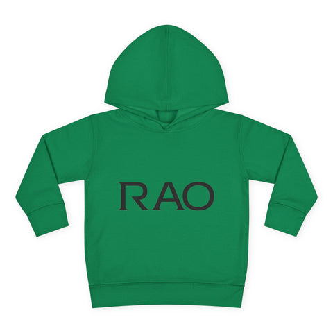 Stylish Toddler Pullover Fleece Hoodie with RAO Design, Cozy Kids Hoodie, Unique Gift for Toddlers, Baby Shower Present, Everyday Wear