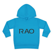 Stylish Toddler Pullover Fleece Hoodie with RAO Design, Cozy Kids Hoodie, Unique Gift for Toddlers, Baby Shower Present, Everyday Wear