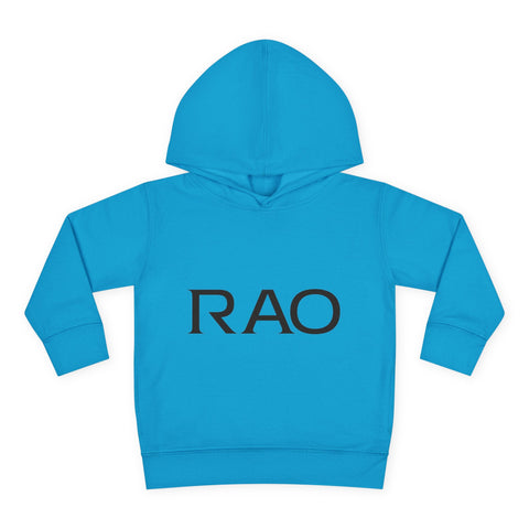 Stylish Toddler Pullover Fleece Hoodie with RAO Design, Cozy Kids Hoodie, Unique Gift for Toddlers, Baby Shower Present, Everyday Wear