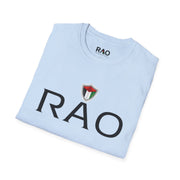 Unisex Softstyle T-Shirt with RAO Logo, Stylish Casual Tee for Everyday Wear, Gift for Fashion Lovers, Comfortable Summer Apparel