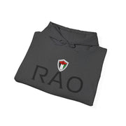 Stylish Unisex Hoodie with RAO Logo, Cozy Casual Wear, Gift for Him/Her, Perfect for Every Season, Ideal for Lounging or Outings