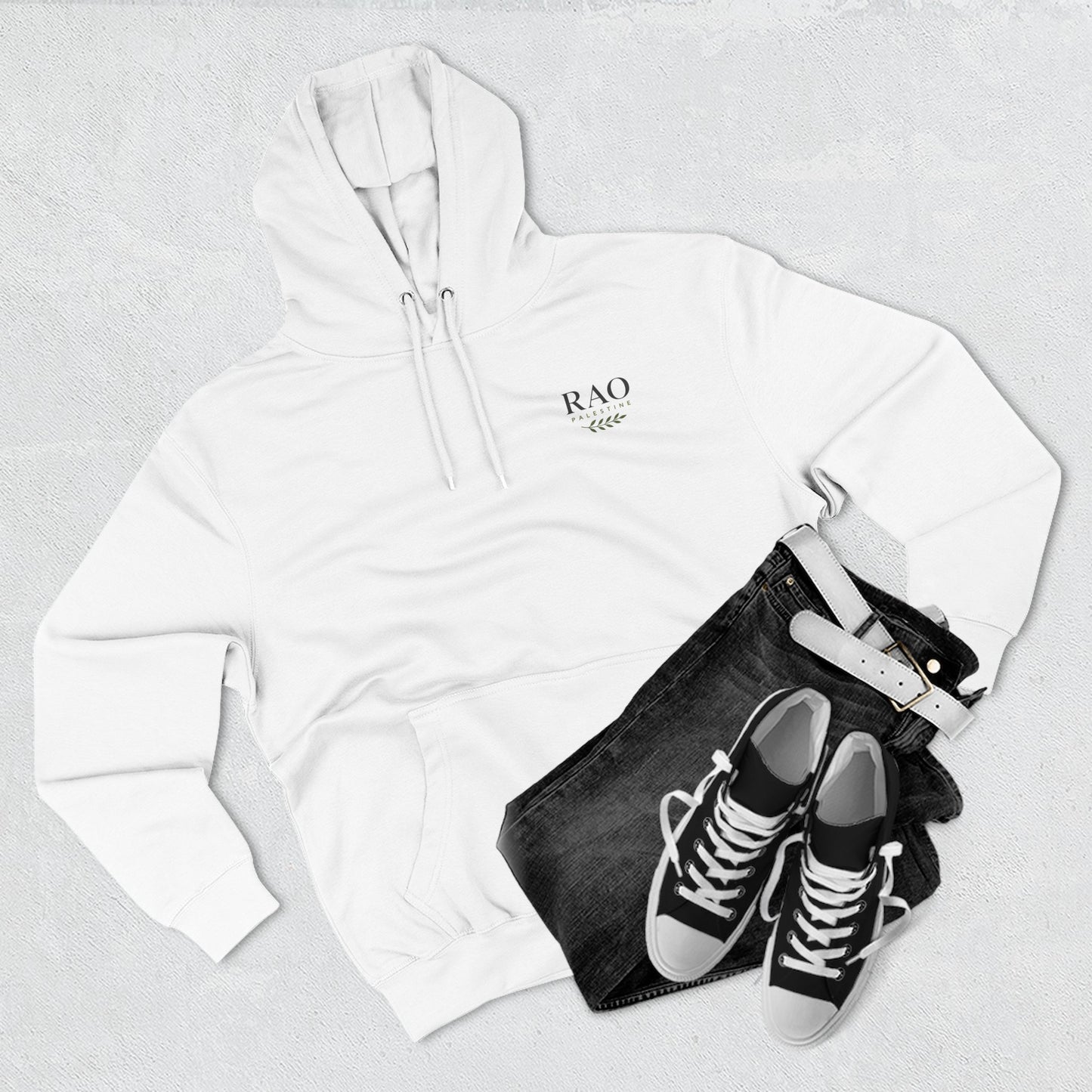 Palestine Olive Branch Hoodie | Palestinian Clothing | RAO
